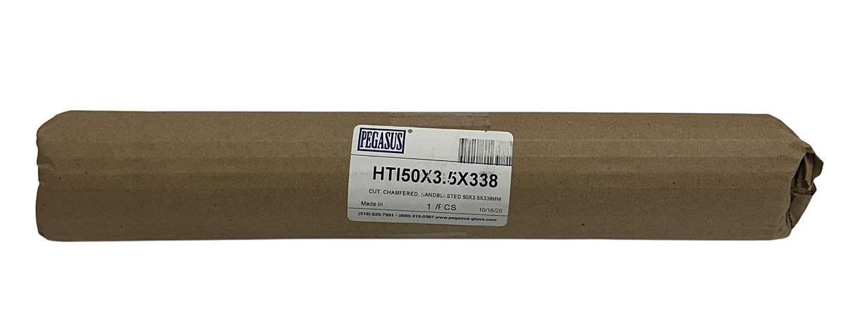 Used PEGASUS HTI50X3.5X338 OEM CUT CHAMFERED SANDBLASTED ROLLER 50X3.5X338mm NSMP