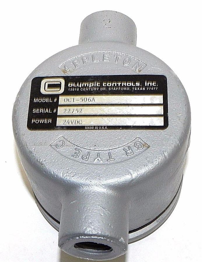 Used NEW APPLETON GR-EFHC SERIES CONDUIT OUTLET BOX 3WAY .75INCH NPT NEMA 3/4