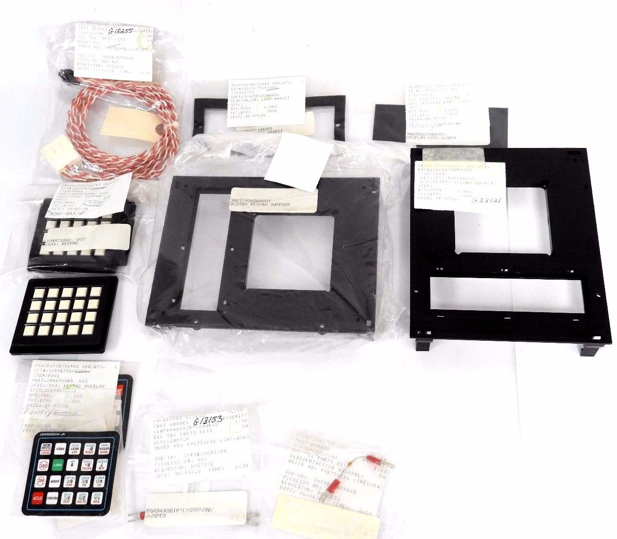 Used NEW GRAYHILL 88JB2 MATRIX KEYBOARD ENCLOSURE REPLACEMENT KIT 3VPYB756PK600