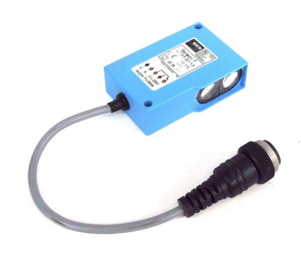 Used SICK OPTIC WT27-S113 PHOTOELECTRIC DIFFUSE UC 24, 240V, WT27S113