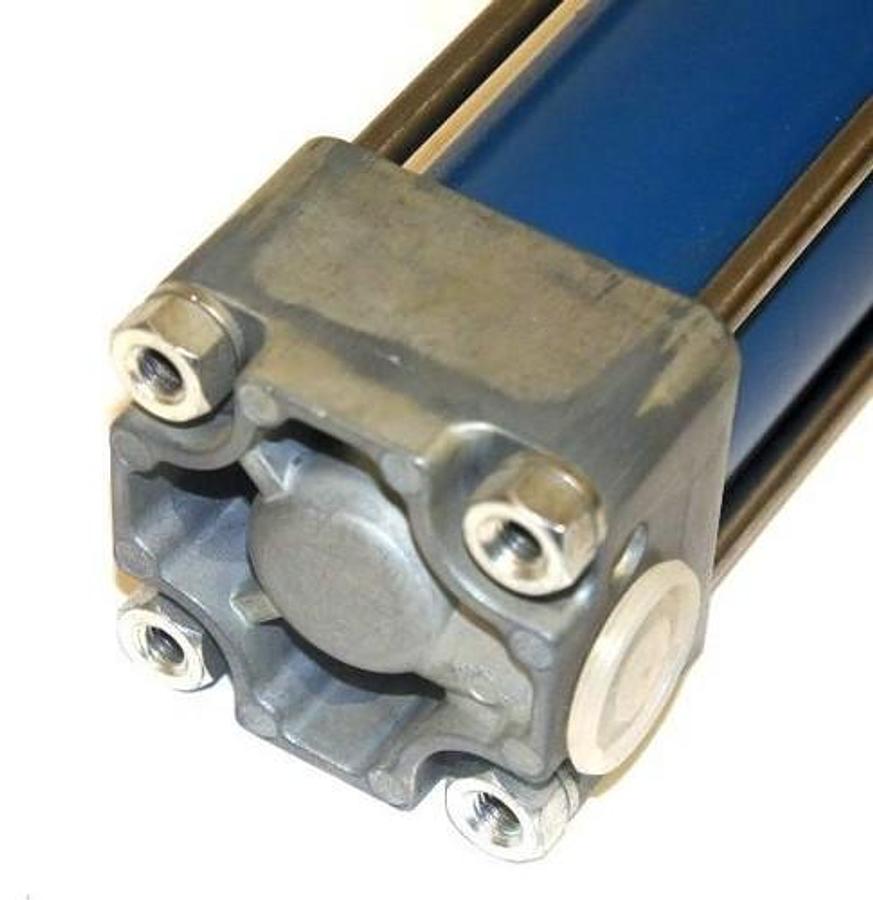 Used NEW REXROTH PNEUMATIK 521 026 526 0 AIR CYLINDER, 10 BAR MAX, 5210265260