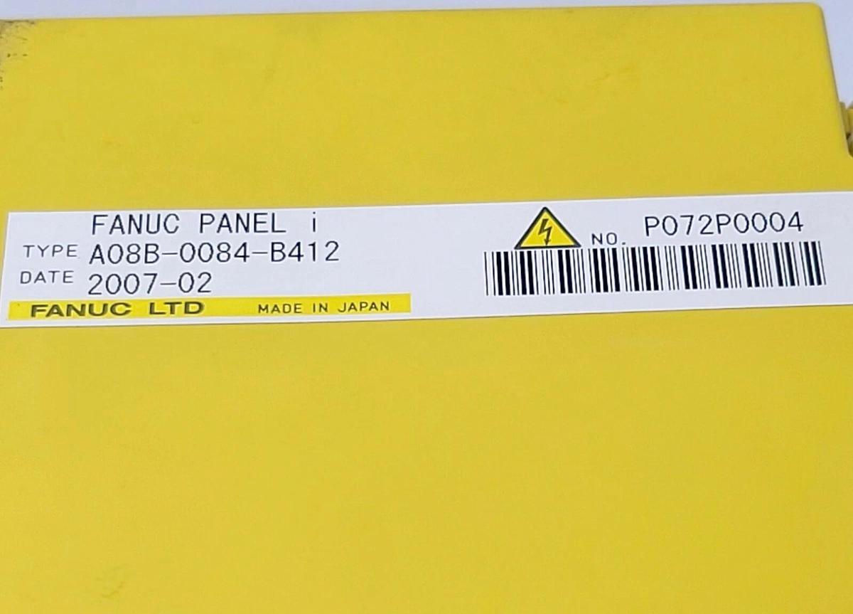 Used GE Fanuc A08B-0084-B412 15" XGA PANEL i PC A08B-0084-D432 | A08B-0084-C120/D