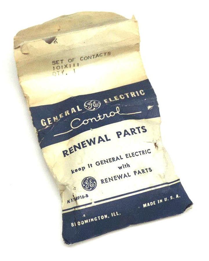 Used NIB GENERAL ELECTRIC 101X111 3P CONTACT KIT