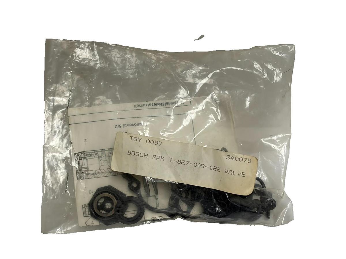 Bosch Rexroth 1-827-009-122 Valve Seal Repair Kit RPK New Surplus