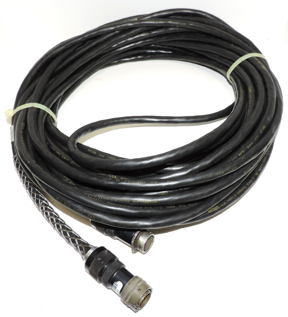 Used STANLEY AIR TOOLS X5368/20 ELECTRONIC SIGNAL CABLE X5368
