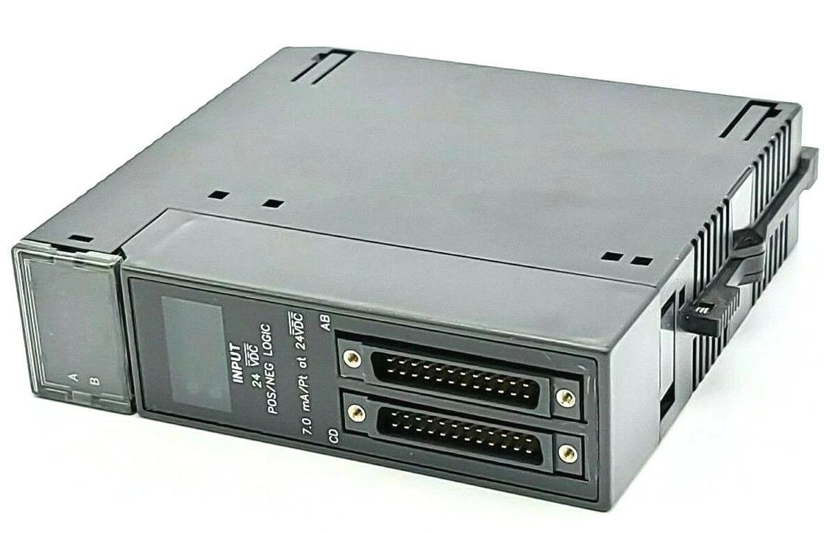 Used GE FANUC IC693MDL655H INPUT 24VDC 32PT POS/NEG FAST INPUT MODULE