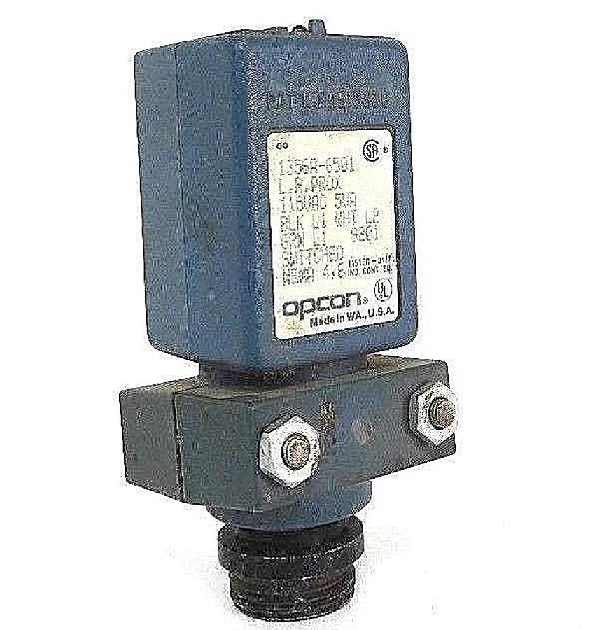 Used OPCON 1356A-6501 L.R. PROX. PHOTOELECTRIC 115VAC, 5VA, 1356A6501