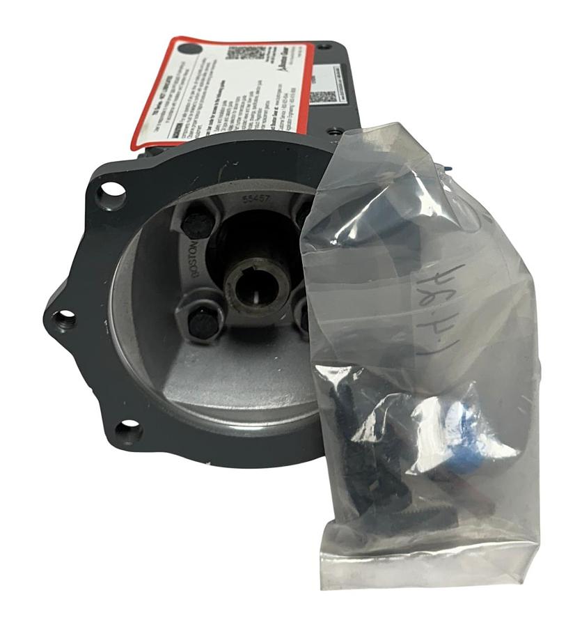Used BOSTON GEAR F715-20-B5-J / 51908 RIGHT ANGLE WORM GEAR REDUCER 20:1 / .72HP NSNP