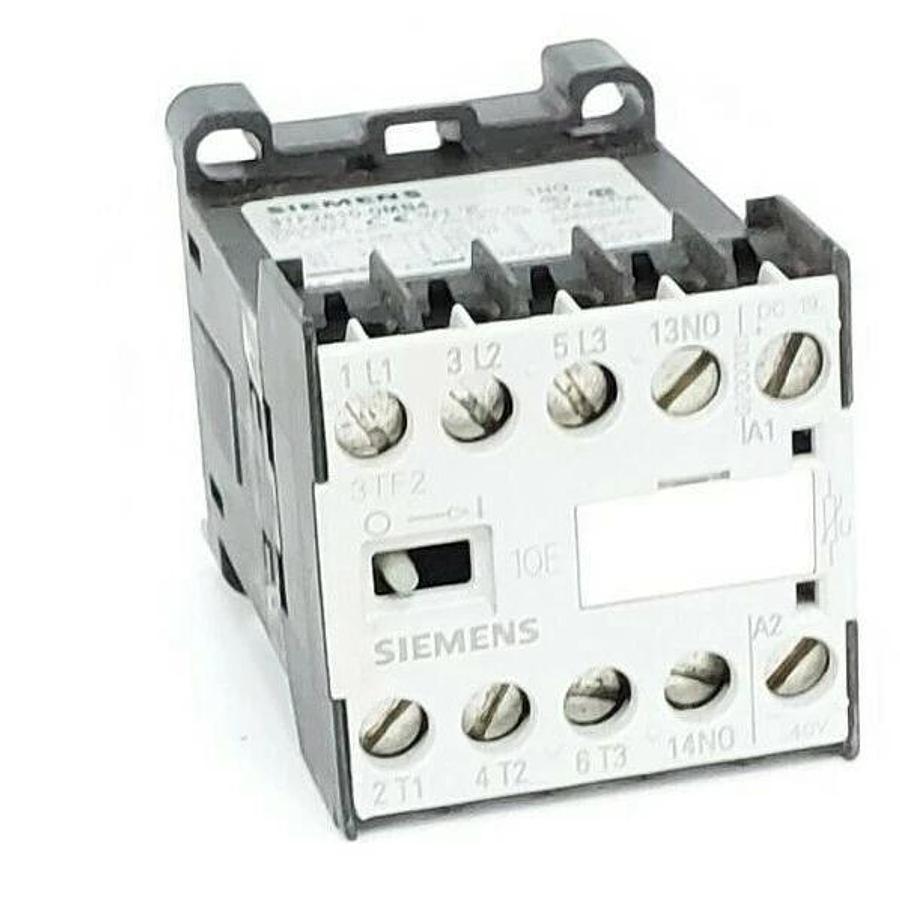 Used SIEMENS 3TF2810-0MB4 CONTACTOR 3TF210E