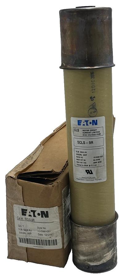 Eaton 5CLS-9R Medium Voltage Fuse | 5.5kV 190A 50kA Interrupting | 5CLS9R