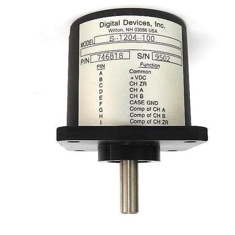 Used NEW DIGITAL DEVICES 746818 ENCODER S-1204-100