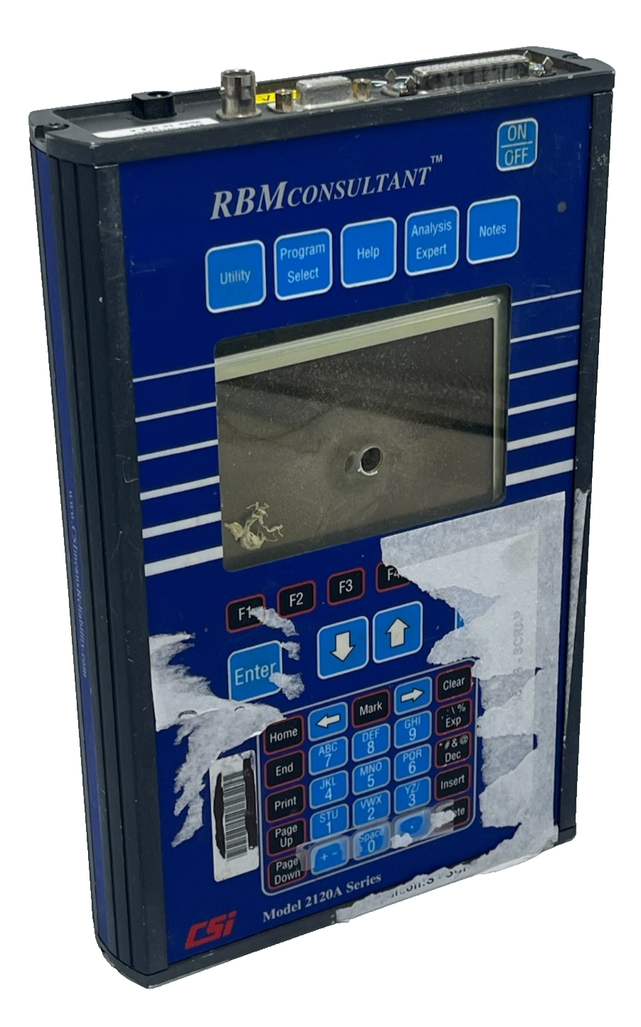 Used CSI 2120A RBM Consultant Machinery Analyzer B2120A2 | FOR PARTS | Drilled Unit