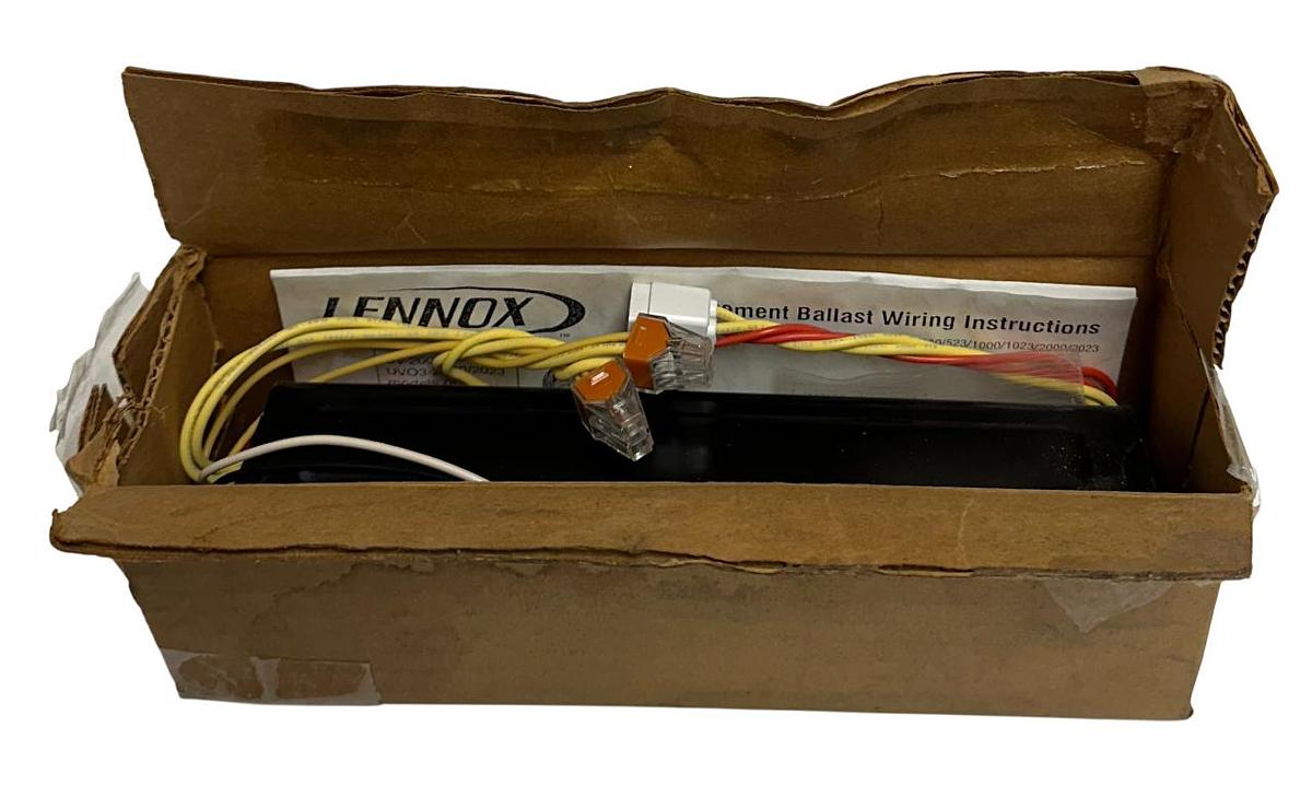 Used LENNOX 64X62 (3P20205) OEM UV BALLAST KIT HCUV 2000 FOR HUMIDIFIER NSMP