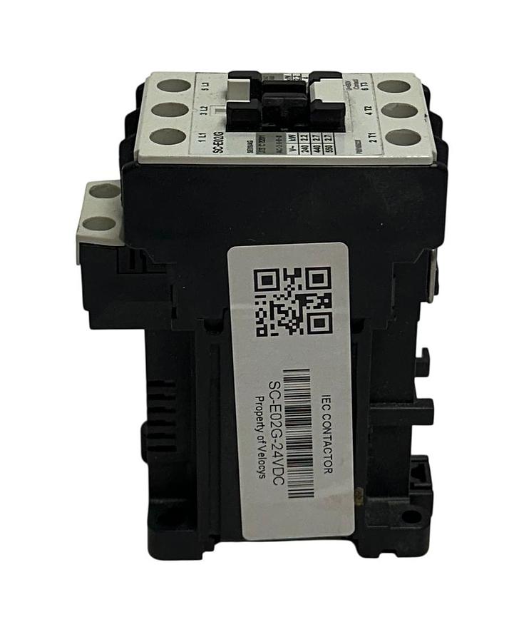 Used FUJI ELECTRIC SC-E02G-24VDC / SC-E02/G / SE09AG MAGNETIC CONTACTOR 24VDC NSNP