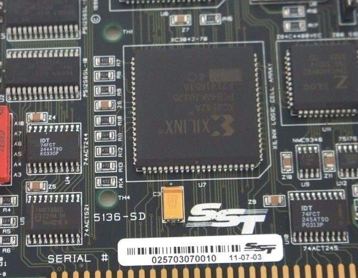 SST WOODHEAD 5136-SD-ISA REV: 2.4.1 INTERFACE CARD FOR ALLEN BRADLEY NETWORKS
