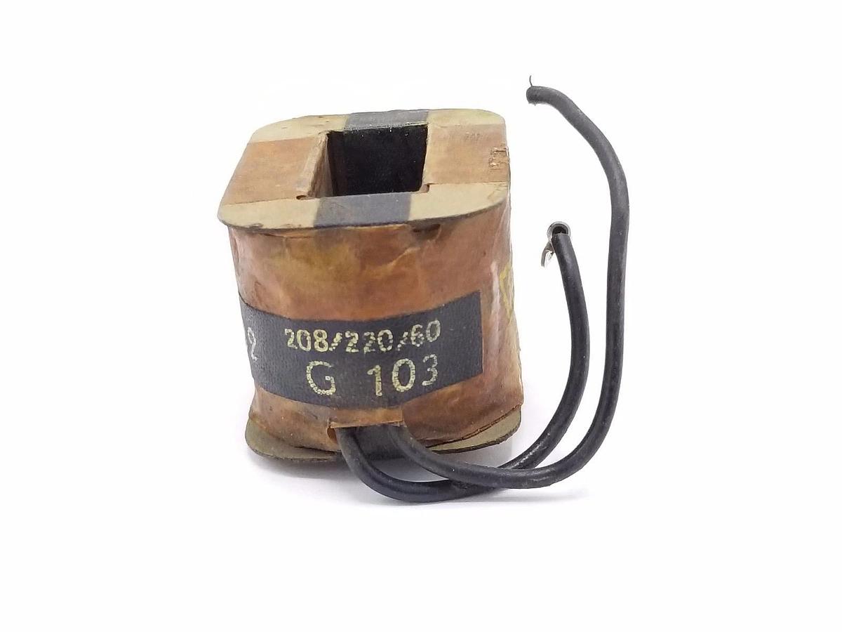 Used GENERAL ELECTRIC 22D82G103 COIL 208/220V/60CY