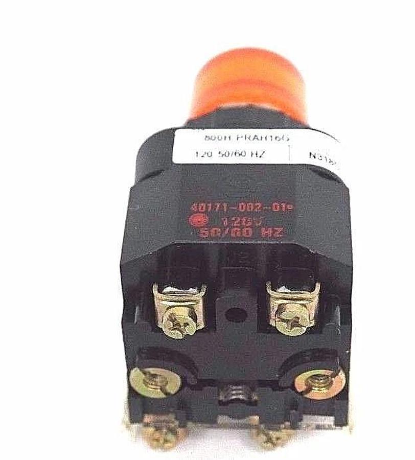 Used ALLEN BRADLEY 800H-PRAH16G PUSHBUTTON 800HPRAH16G SER. F, 800H-PRAH16A