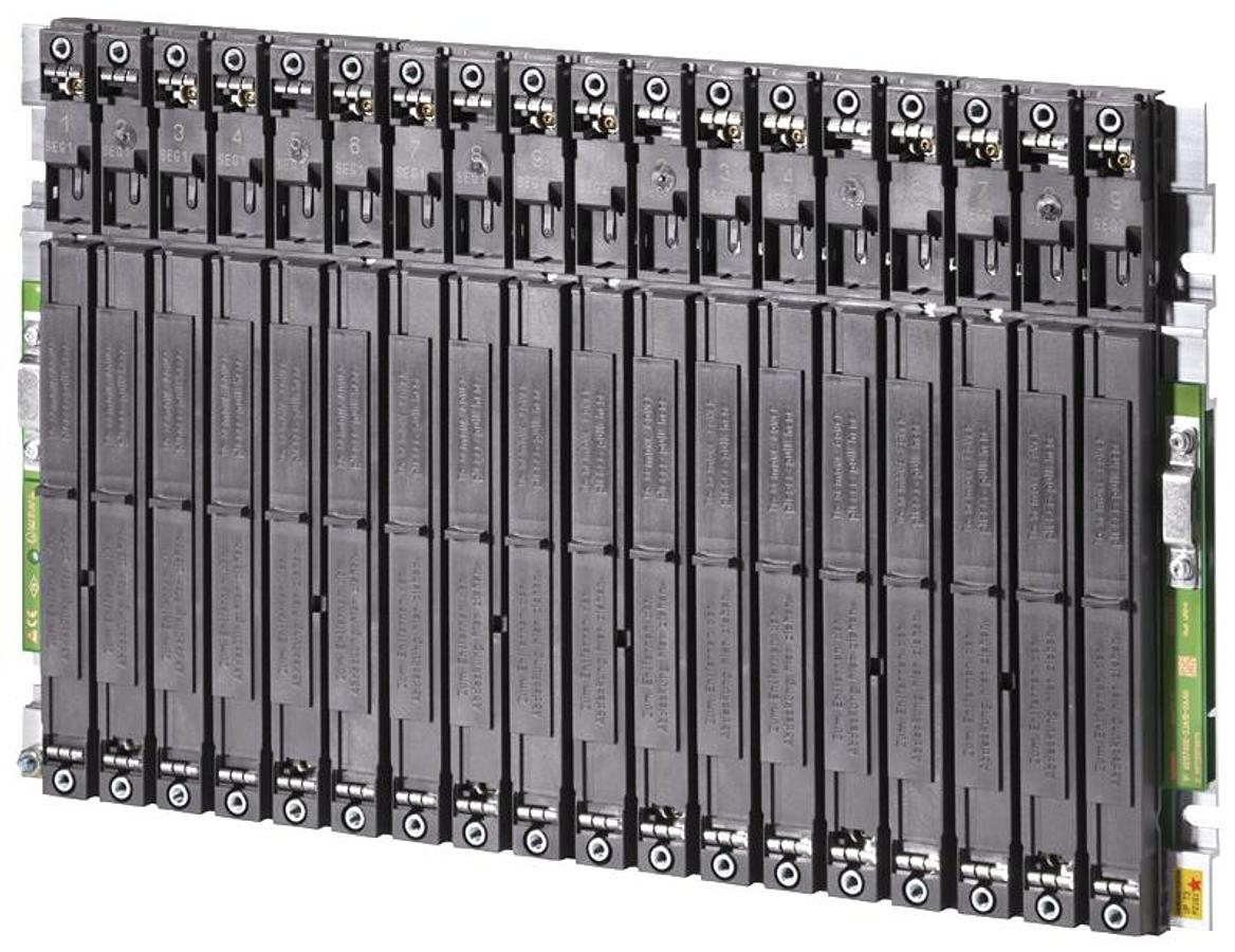 Siemens 6ES7400-2JA00-0AA0 SIMATIC S7-400H Rack UR2-H w/ 2 x 9 slots NSFS