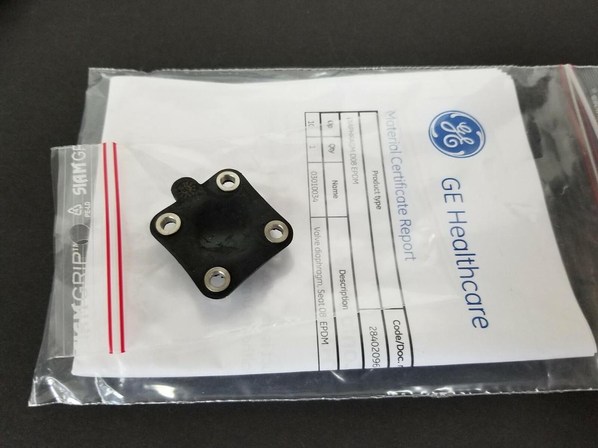 LOT OF 10 NEW GE HEALTHCARE 28-4020-96 VALVE DIAPHRAGMS DN08 EPDM 28402096