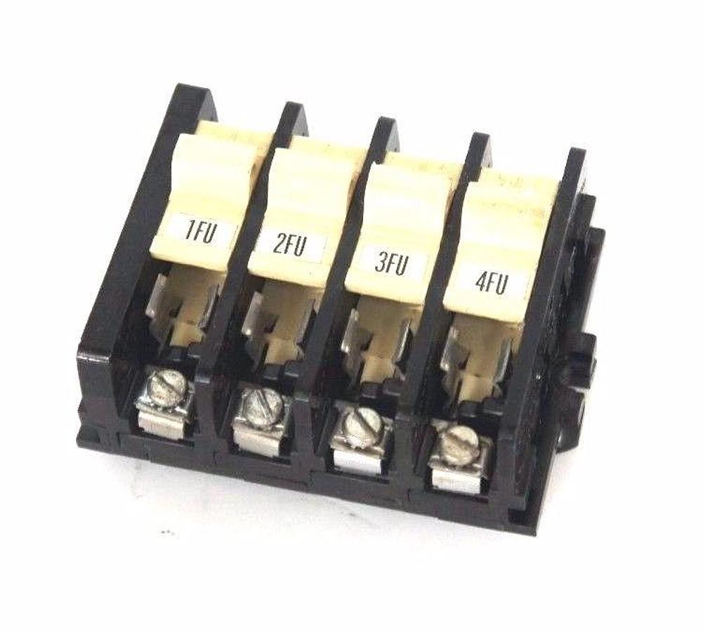 Used LOT OF 4 BUCHANAN FUSE BLOCK HOLDERS