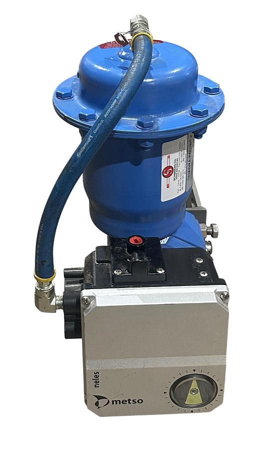 Used METSO JAMESBURY QPX1C/MC ACTUATOR / NP723/J30 POSITIONER RECA02CJJSTA+T10 NSNP
