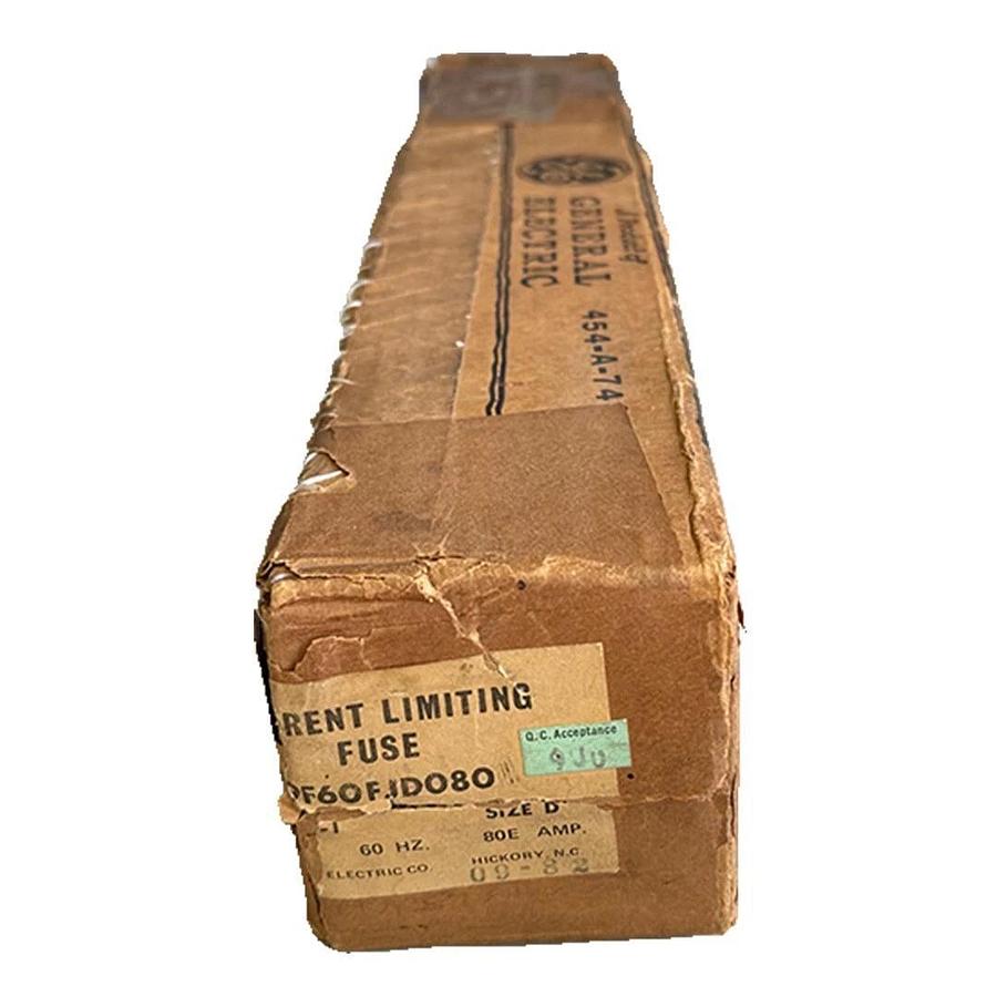 NEW GENERAL ELECTRIC 9F60FJD080 SIZE D CURRENT-LIMITING FUSE TYPE EJO 5.5kV