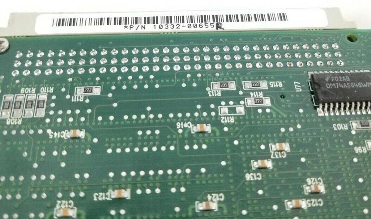 Used ADEPT TECH. 10332-00655R EVI PCA VME FRAME GRABBER BOARD W/ CM-CLU R-A