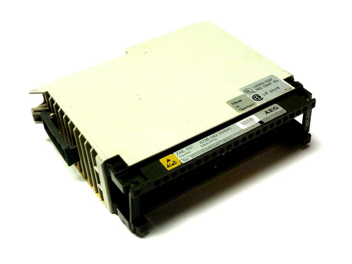 Used AEG  SCHNEIDER AS-BZAE-201 HIGH SPEED COUNTER ASBZAE201