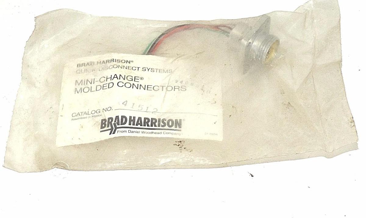 Used DANIEL WOODHEAD BRAD HARRISON 41512 MINI CHANGE RECEPTACLES / MODLED CONNECTORS