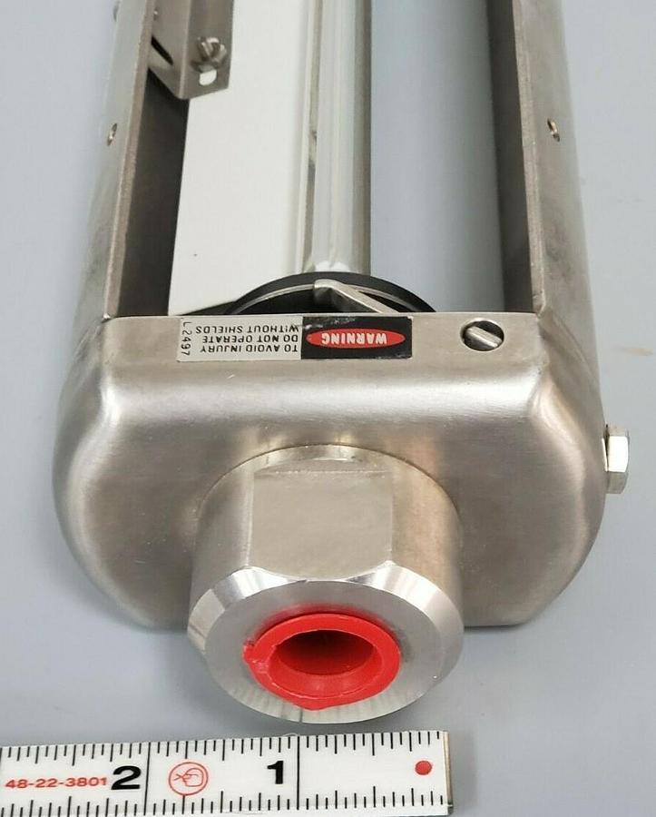 Used NEW WALLACE & TIERNAN 5210G02406XXI FLOW METER 0-100% 350PSI 180 DEG. F. MAX