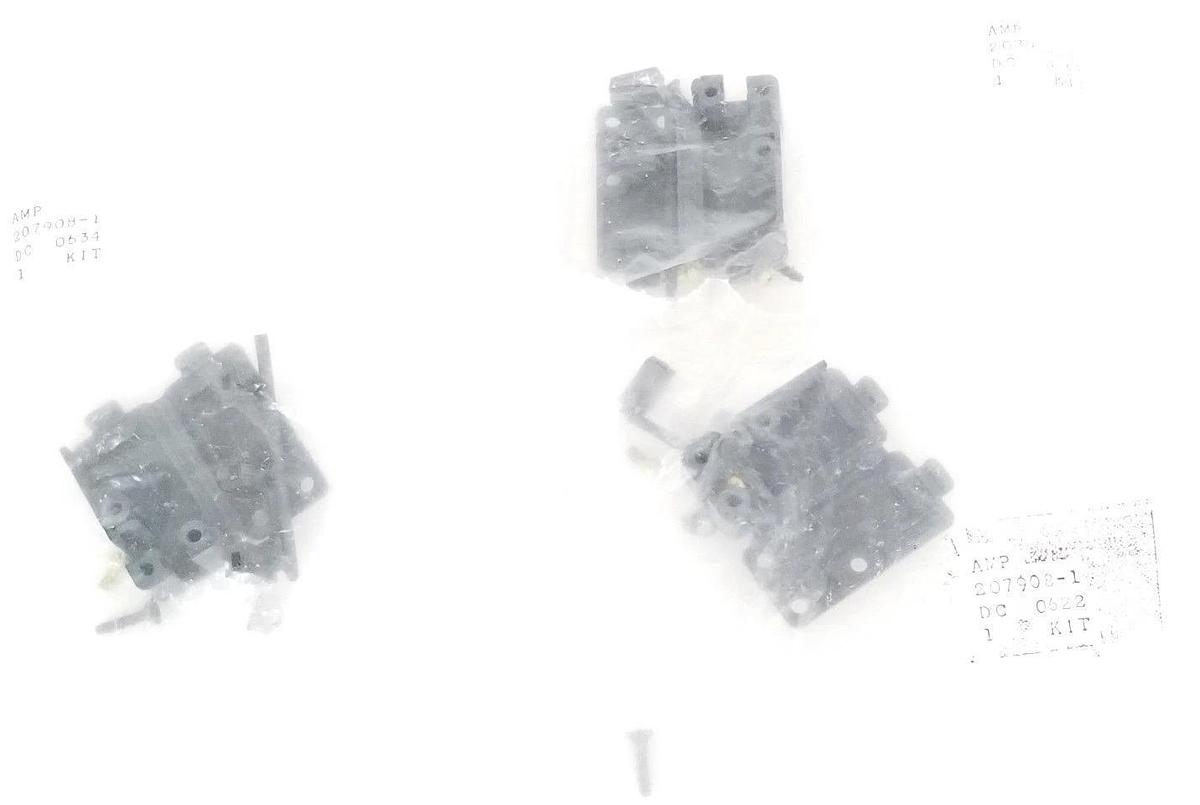 Used LOT OF 3 NEW AMP 207908-1 CABLE GLAND CLAMPS 2079081
