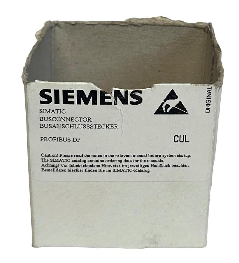Used 2 SIEMENS 6GK1500-0EA02 / 6GK15000EA02 PROFIBUS BUS CONNECTORS NSMP
