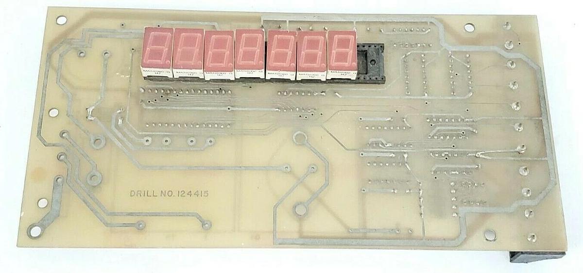 Used GENERIC DRILL NO. 124415 BOARD BD. NO. 224414A ASSY. 124416