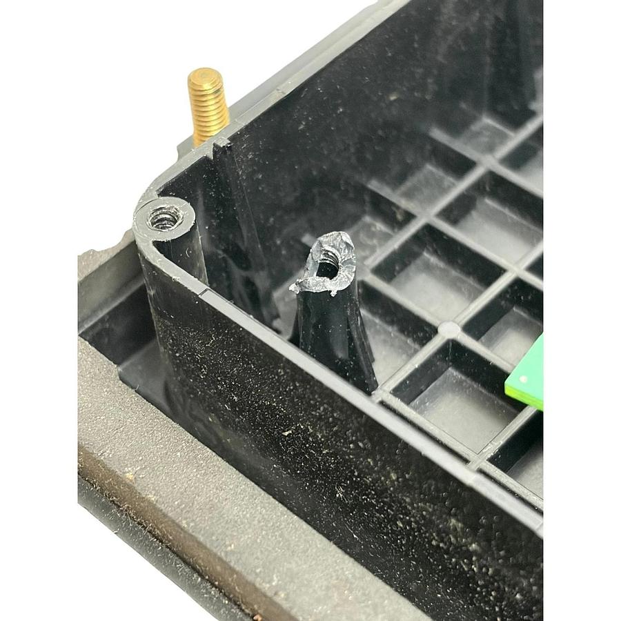 Used Allen-Bradley 2711-B5A5 PanelView 550 HMI Terminal Broken Plastic Post Parts