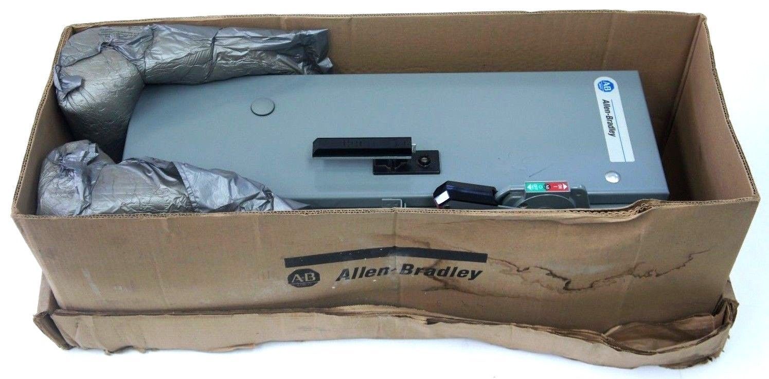 Used NIB ALLEN BRADLEY 512-BJB-6P STARTER W/DISCONNECT SWITCH SER 1 REV 6-22 512BJB6P