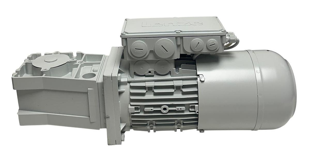 Used LENZE GKR04-2M HAR 080C42 / 15252529 / MDEMABS 080-42 GEAR MOTOR W/ BRAKE NSNP