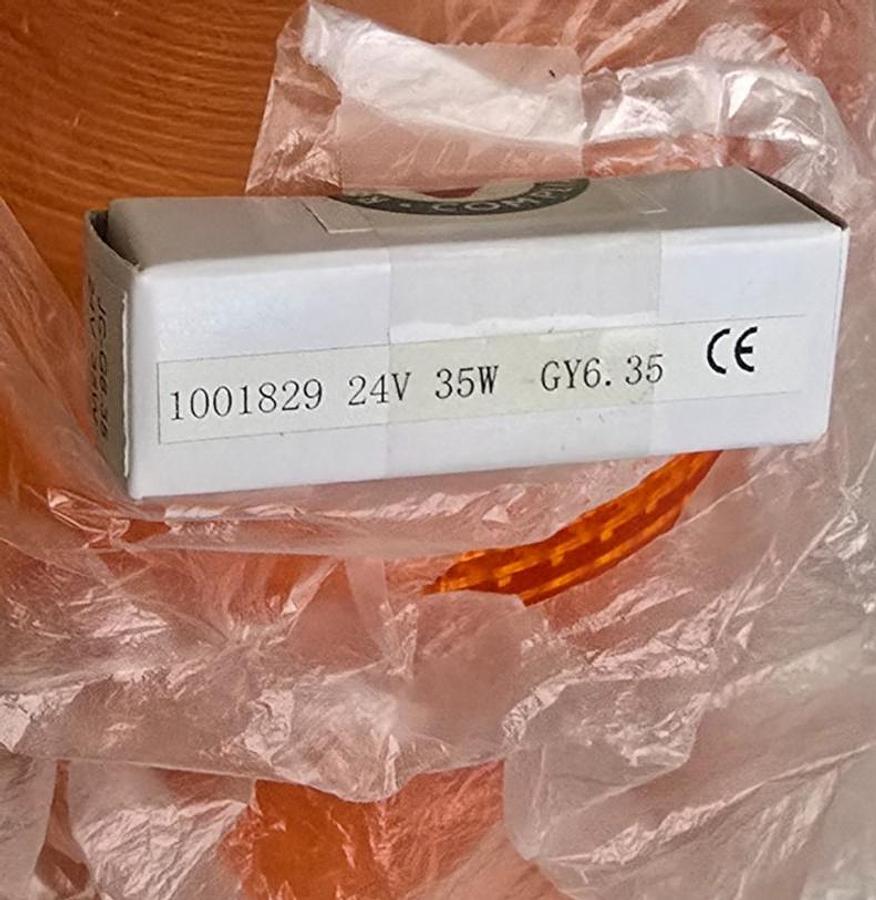 Used Auer Signal 838101405 MBM Flashing Beacon 120mm | 24V | Amber | 35W Bulb NSMP