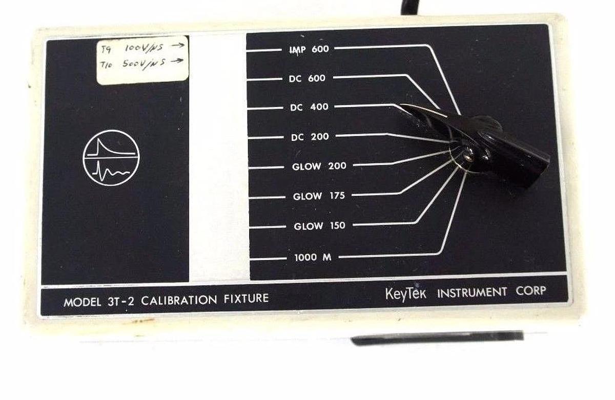 Used KEYTEK INSTRUMENT CORP. MODEL 3T-2 CALIBRATION FIXTURE 3T2