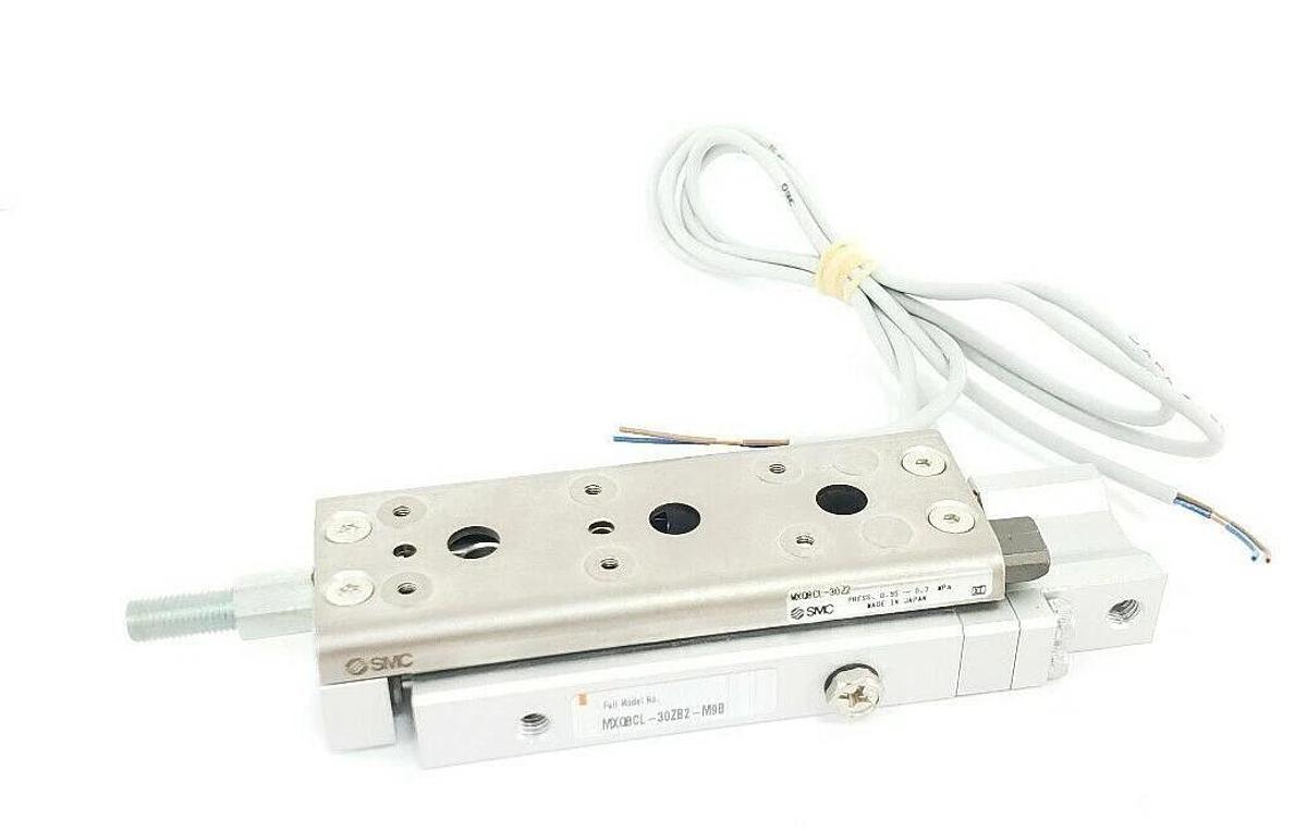 NEW SMC MXQ8CL-30ZB2-M9B CYLINDER, SLIDE TABLE, WITH AUTO SWITCH MXQ8CL30ZB2M9