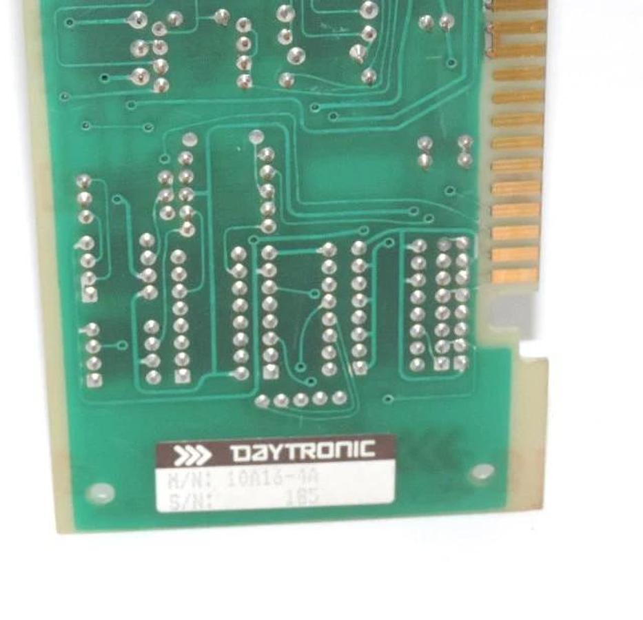 Used DAYTRONICS 10A16-4A QUAD PLATINUM RTD CONDITIONER CARD 10A164A H/W 2.6