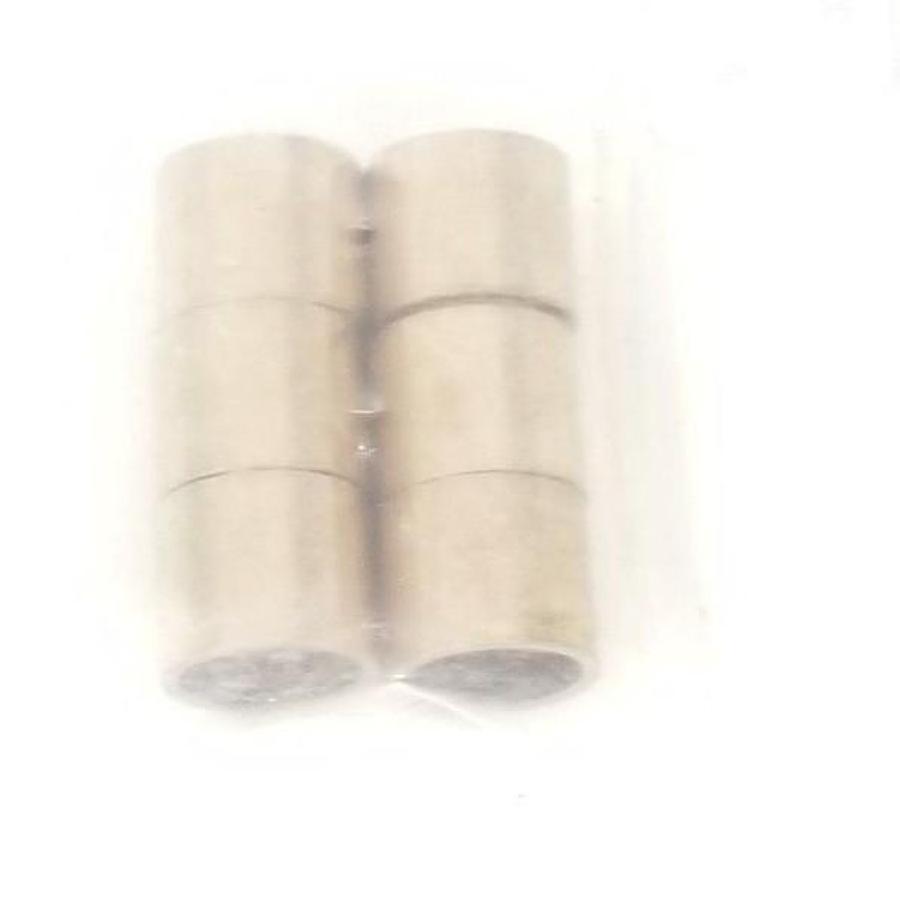 Used LOT OF 6 NEW GENERIC S-19-355 BRONZE BEARING SLEEVES S19355, (.62X.75X.62)
