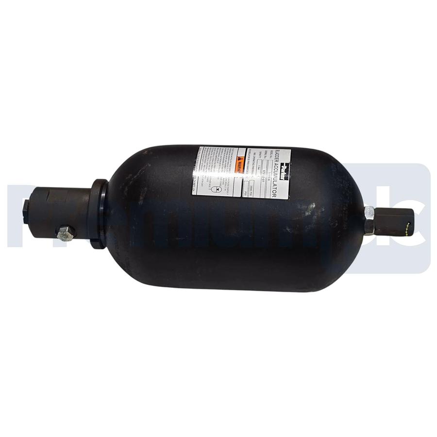 Used Parker Hannifin 1-100-6 | 11006 Bladder Accumulator 1 Gallon 3000 PSI NSNP