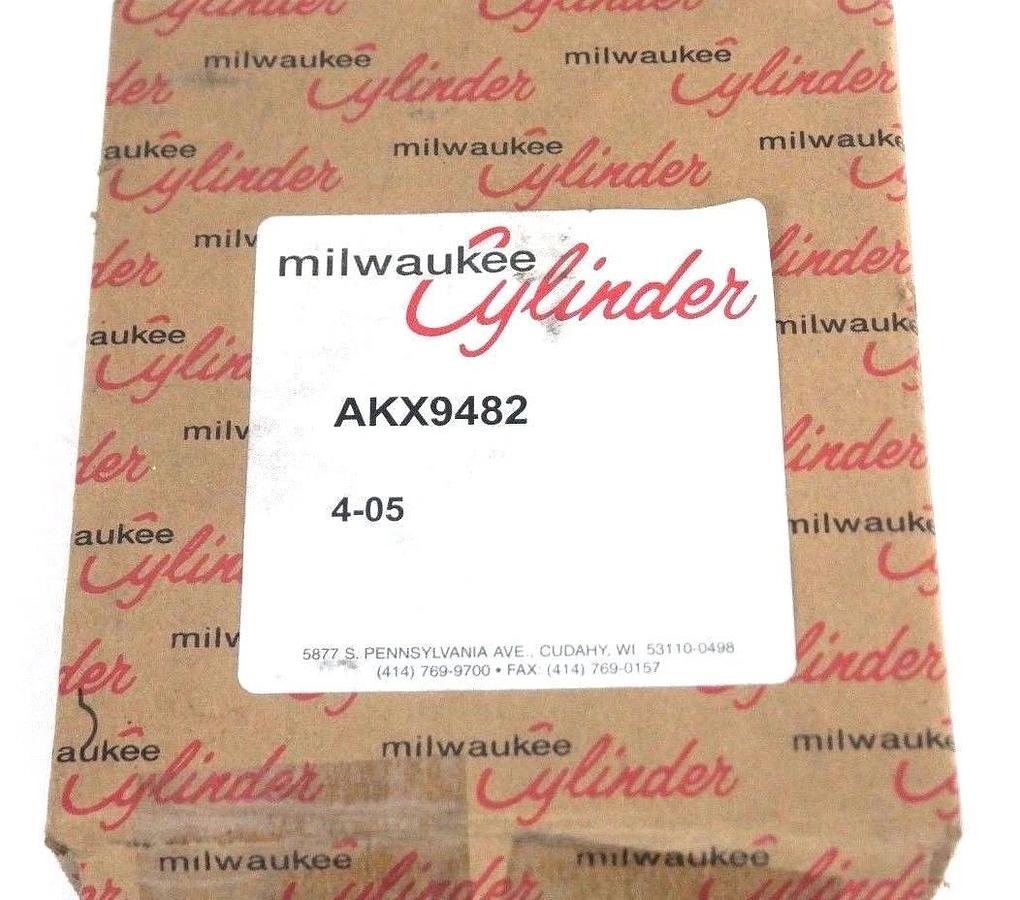 Used NIB MILWAUKEE CYLINDER AKX9482 CYLINDER REPAIR KIT