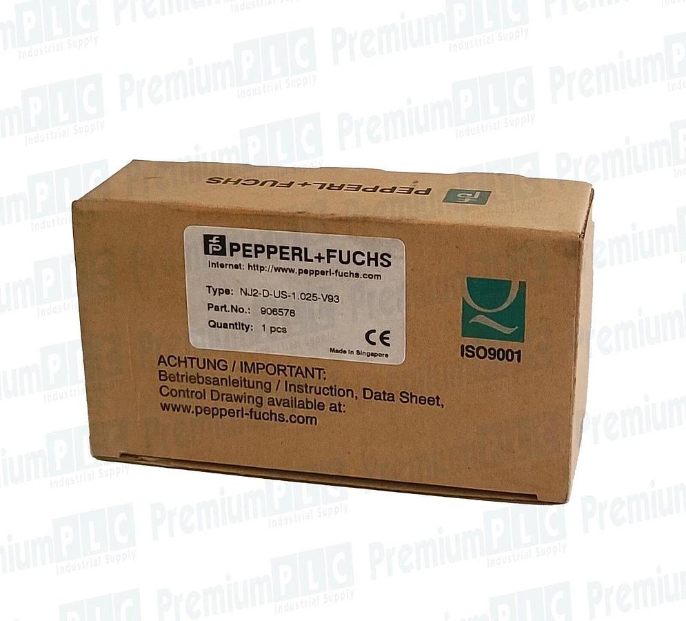 Used NEW PEPPERL+FUCHS NJ2-D-US-1.025-V93 INDUCTIVE AC/DC SENSOR P/N: 906578