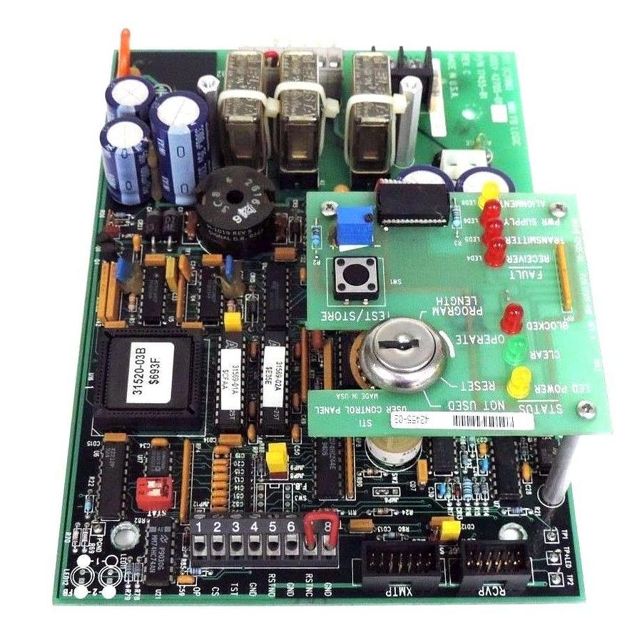 Used STI 17455-01 MINI FB LOGIC BOARD REV. C, 42705-01 W/ 17389-01B REV. A CONTROL
