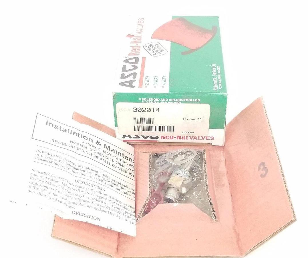 Used NIB ASCO 302014 REBUILD KIT
