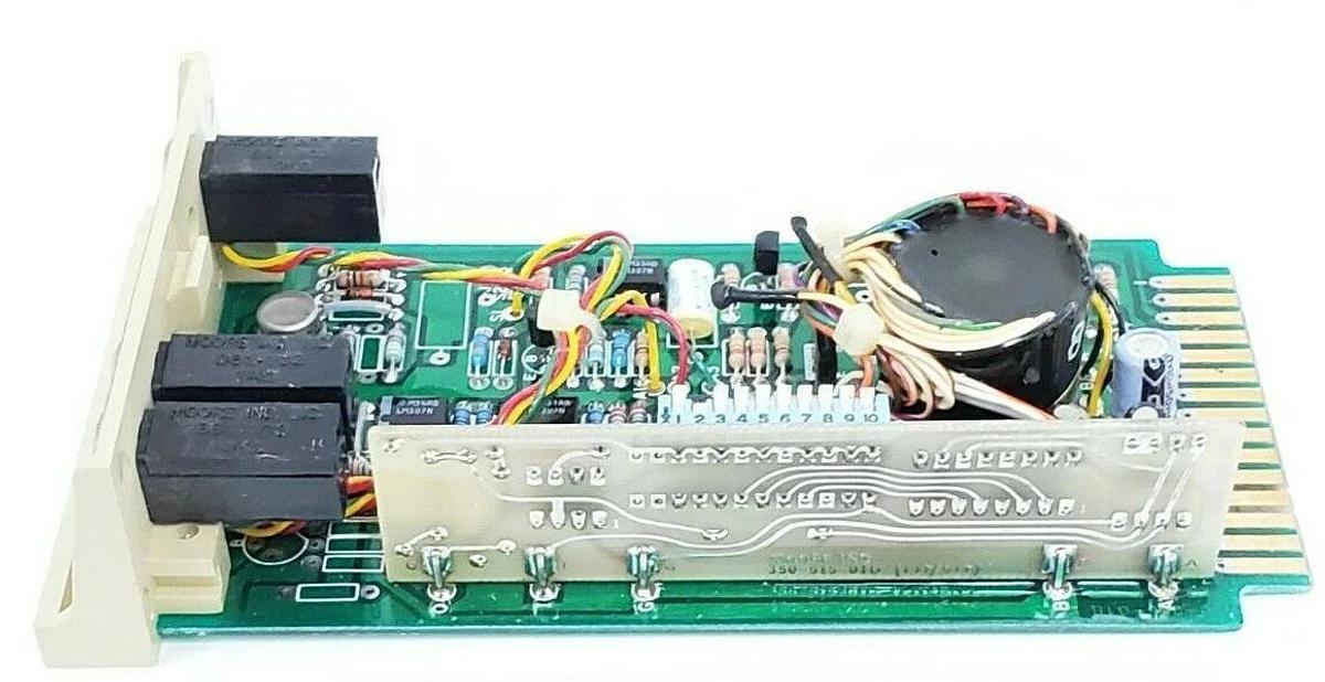 Used MOORE INDUSTRIES LIT/1-5V/A/24DC LINEAR INTERGRATOR BOARD 350-246-01B