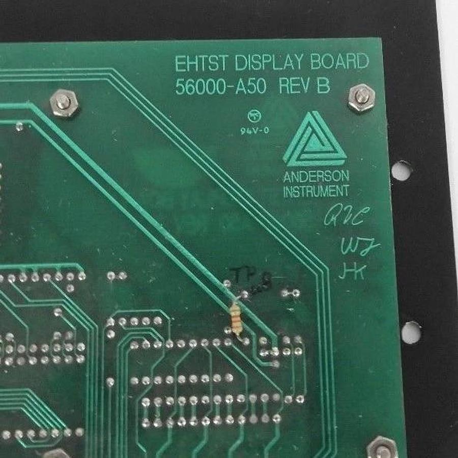 Used ANDERSON INSTRUMENT 56000-A50 EHTST DISPLAY BOARD REV. B