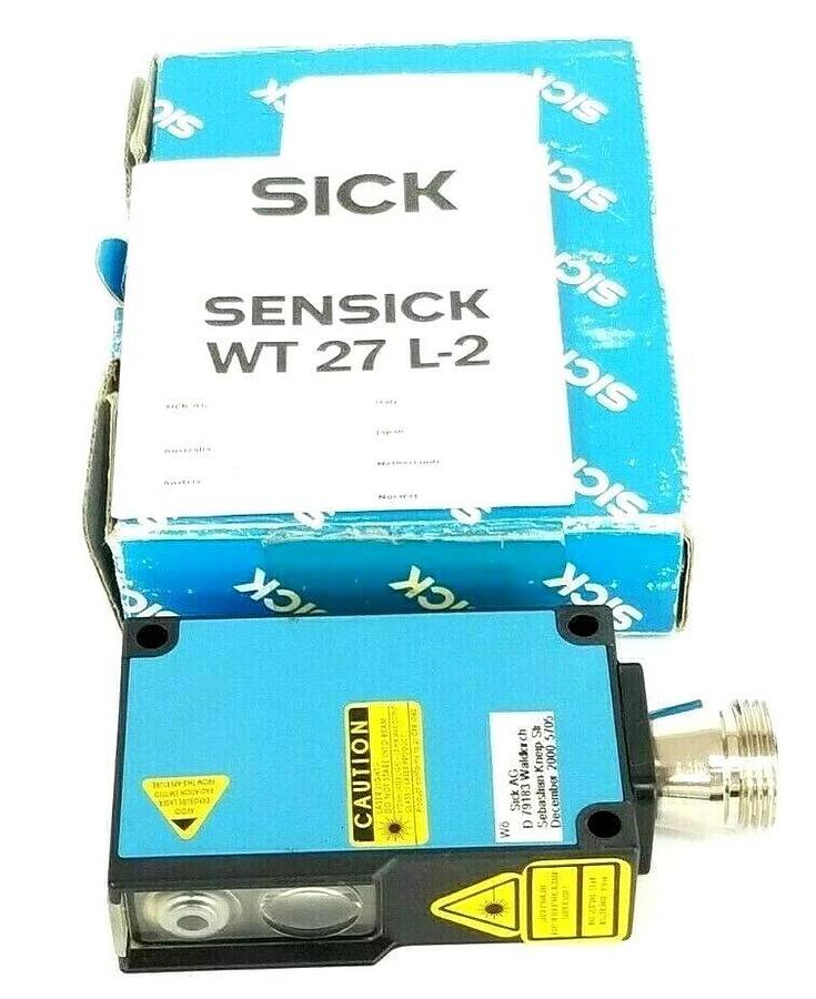 Used SICK WT27L-2S830A PHOTOELECTRIC PROXIMITY SENSOR WT 27 L-2 1016359 WT27L2S830A