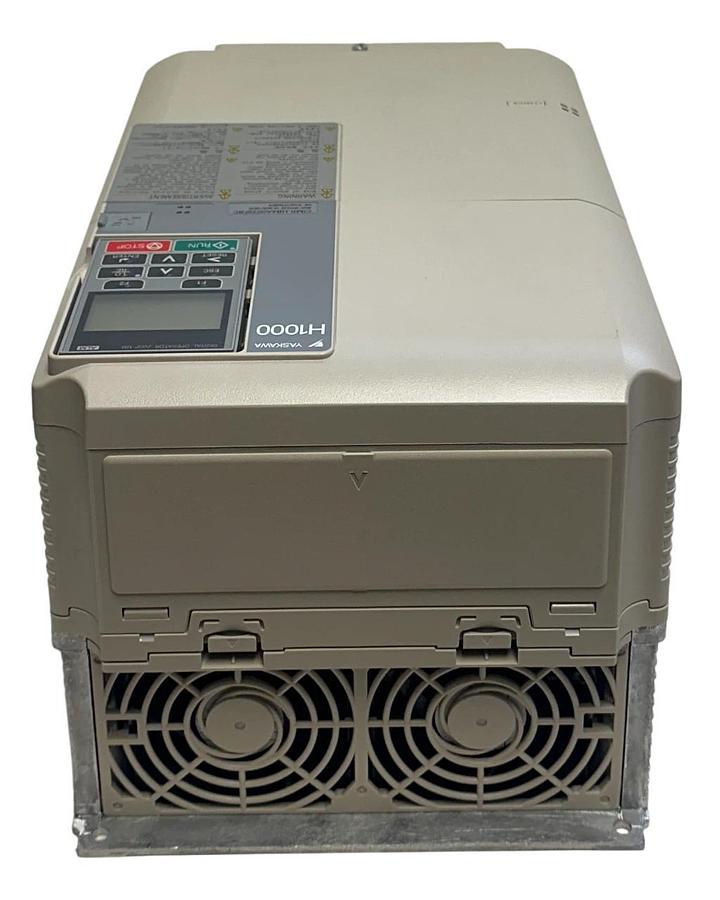 YASKAWA CIMR-HB4A0039FBC / H1000 AC DRIVE Rev. D 18.5kW/15kW 380-480VAC 3PH NSMP